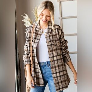 FIRST LOVE RELAXED FIT SHACKET size XS